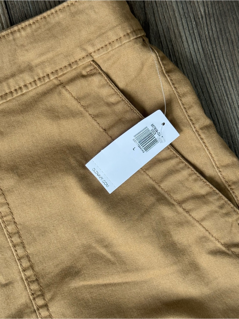 Old Navy hi rise OG Chino Navy and Khaki High-Rise Cotton Shorts Duo - Picture 2 of 13